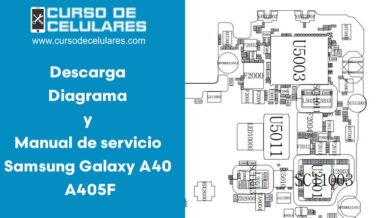 Descargar diagrama y Manual de servicio Samsung Galaxy A40 A405F